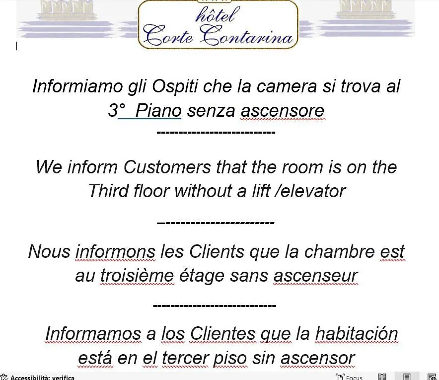 Hotel Corte Contarina Wenecja
